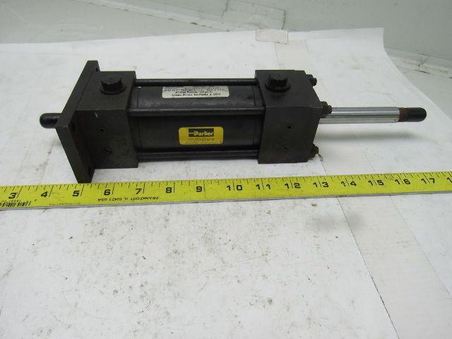 Schrader Bellows CKJ2AU14A14AC Double Ended Pneumatic Cylinder 2" Bore 3-1/4" St