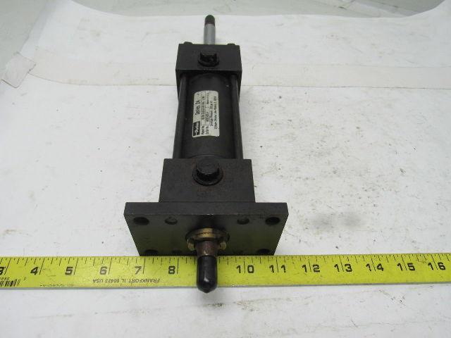 Schrader Bellows CKJ2AU14A14AC Double Ended Pneumatic Cylinder 2" Bore 3-1/4" St