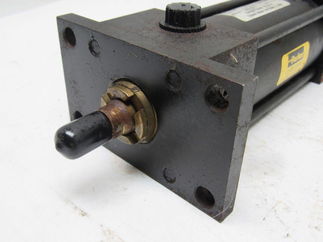 Schrader Bellows CKJ2AU14A14AC Double Ended Pneumatic Cylinder 2" Bore 3-1/4" St