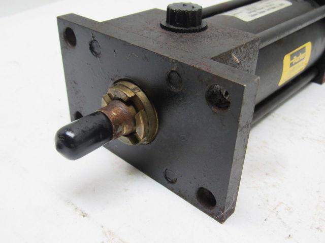 Schrader Bellows CKJ2AU14A14AC Double Ended Pneumatic Cylinder 2" Bore 3-1/4" St