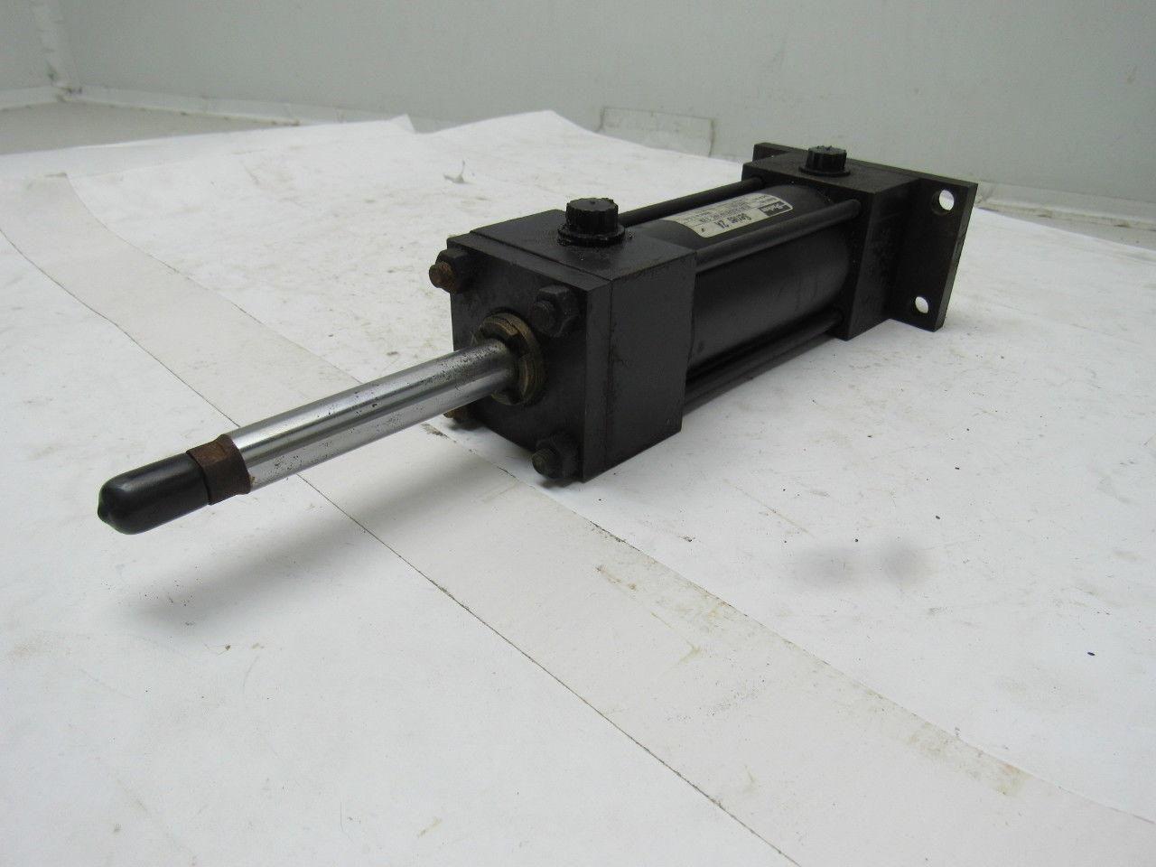 Schrader Bellows CKJ2AU14A14AC Double Ended Pneumatic Cylinder 2" Bore 3-1/4" St