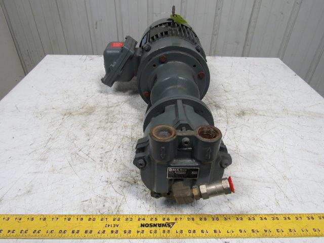 NASH MARATHON EC50L 3HP Circulating Pump & AC Motor 50/60Hz Tested!