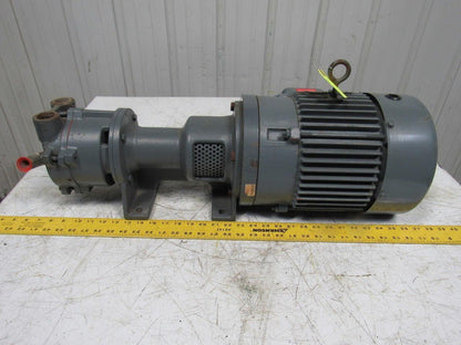 NASH MARATHON EC50L 3HP Circulating Pump & AC Motor 50/60Hz Tested!