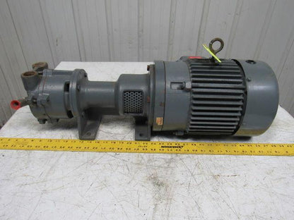 NASH MARATHON EC50L 3HP Circulating Pump & AC Motor 50/60Hz Tested!