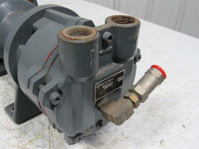 NASH MARATHON EC50L 3HP Circulating Pump & AC Motor 50/60Hz Tested!