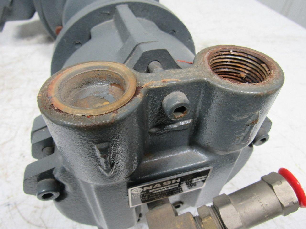 NASH MARATHON EC50L 3HP Circulating Pump & AC Motor 50/60Hz Tested!