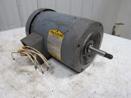 Baldor JM3550 1-1/2HP  Electric Motor 208-230/460V 3450 RPM 3PH 56J Frame