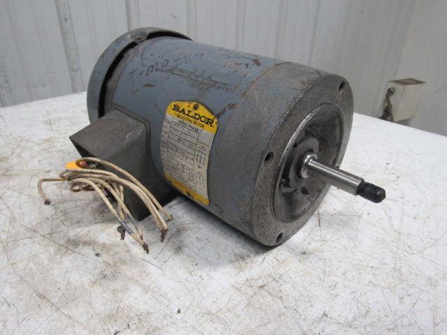 Baldor JM3550 1-1/2HP  Electric Motor 208-230/460V 3450 RPM 3PH 56J Frame