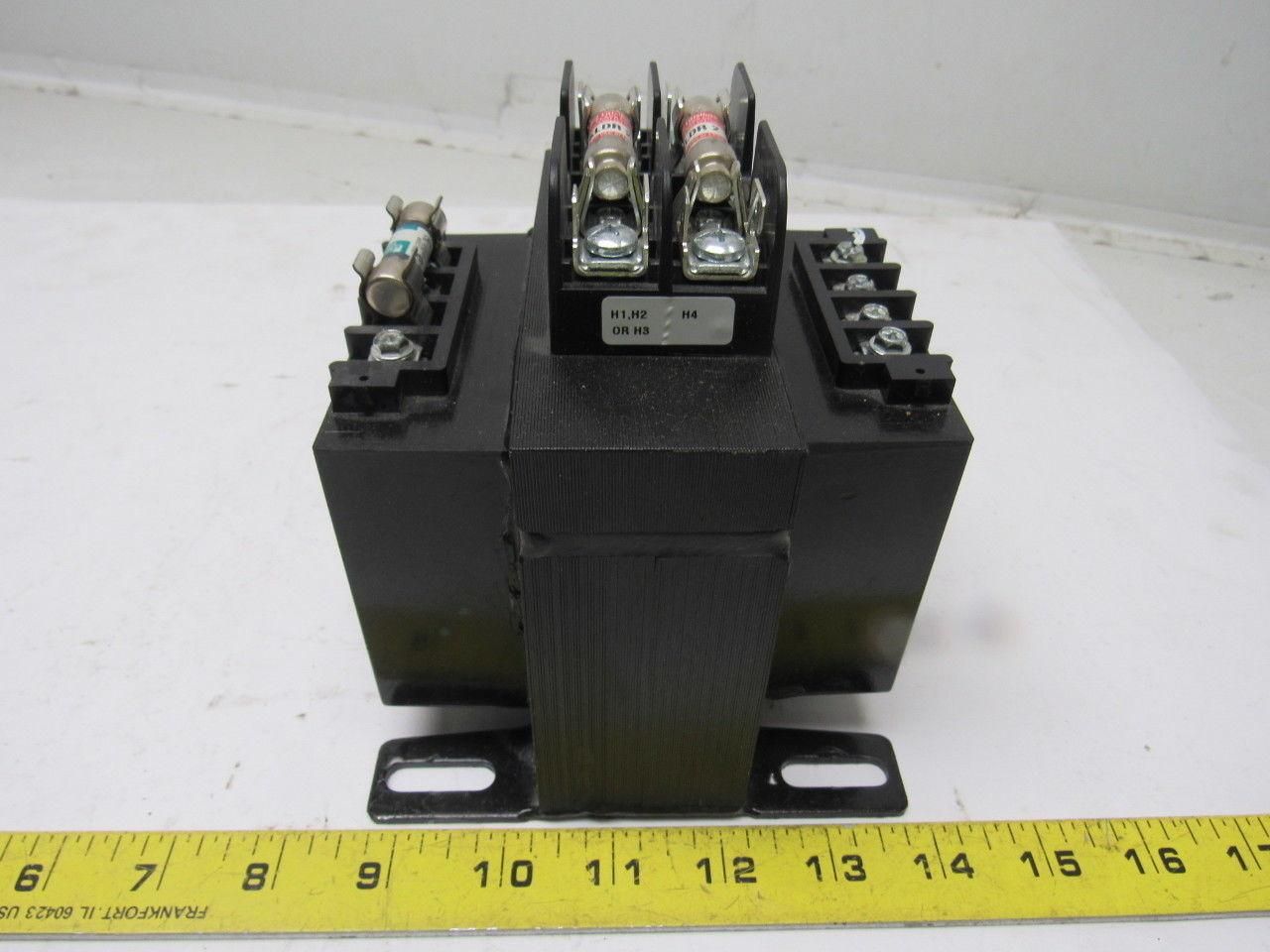 Micron B300MBT713RKF 300VA Transformer 200-480V Pri 23-120V Sec 50/60 Hz