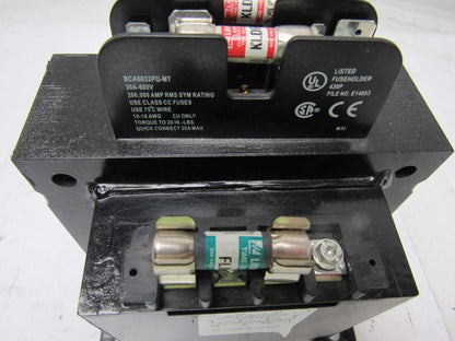 Micron B300MBT713RKF 300VA Transformer 200-480V Pri 23-120V Sec 50/60 Hz