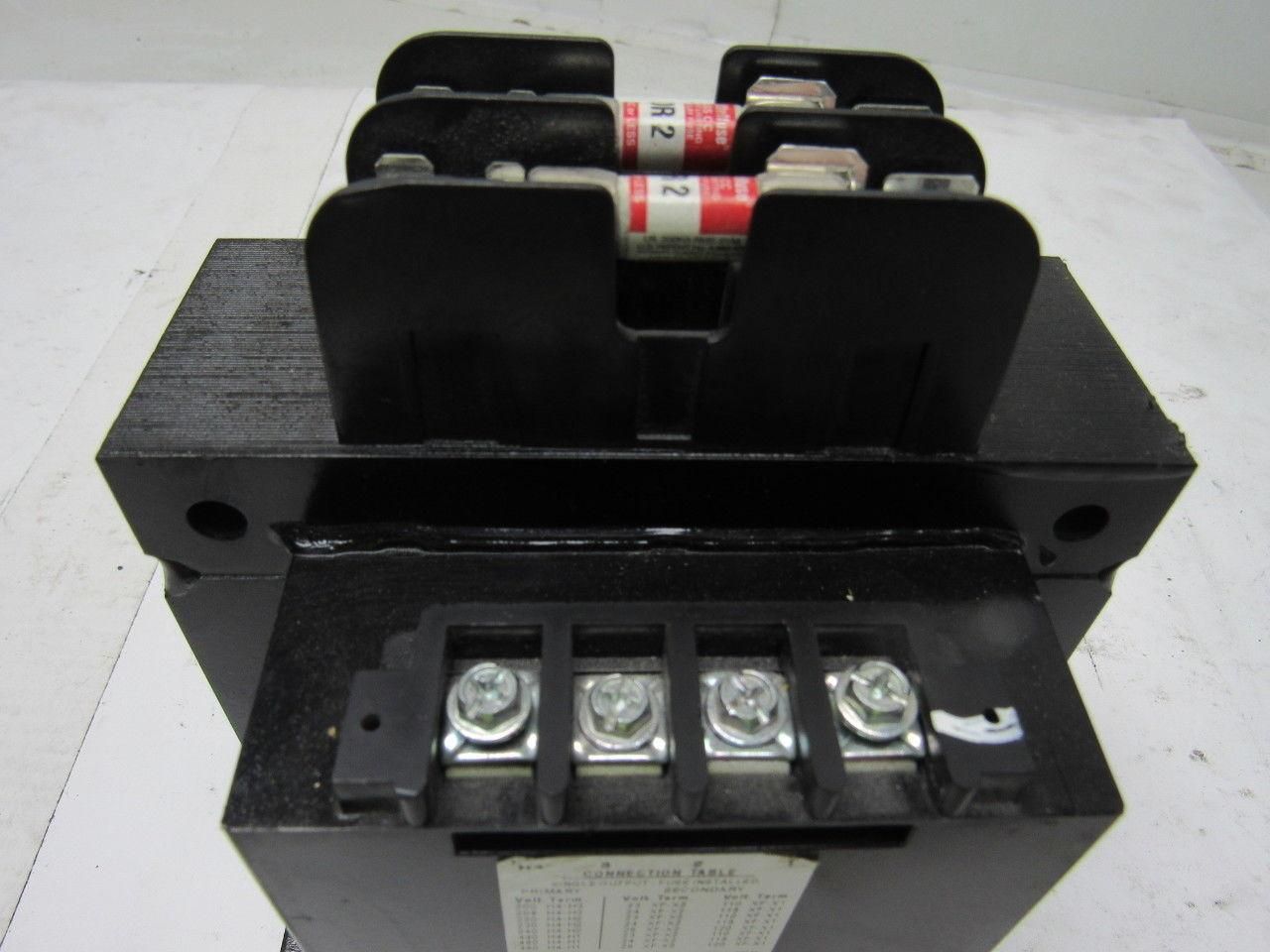 Micron B300MBT713RKF 300VA Transformer 200-480V Pri 23-120V Sec 50/60 Hz