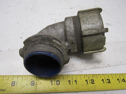 T&B Thomas & Betts 1-1/2" 90° Insulated Liquid Tite Elbow  Lot of 3