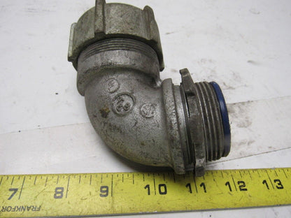 T&B Thomas & Betts 1-1/2" 90° Insulated Liquid Tite Elbow  Lot of 3