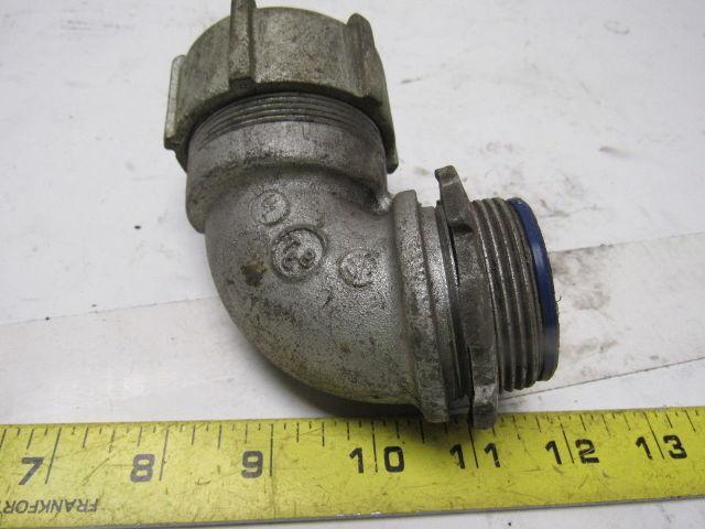 T&B Thomas & Betts 1-1/2" 90° Insulated Liquid Tite Elbow  Lot of 3