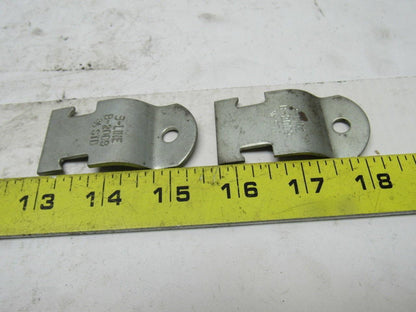 Cooper B-2009 B-Line 3/4" Conduit to Strut Clamp 134 Set of 2 NO BOLT or NUT