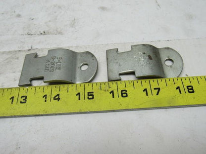 Cooper B-2009 B-Line 3/4" Conduit to Strut Clamp 134 Set of 2 NO BOLT or NUT