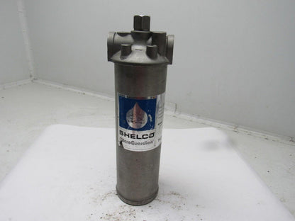 Shelco Filtration 10" Stainless Steel Filter housing Unit 250 PSI Max.