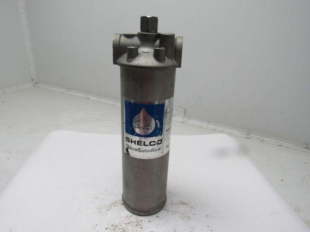 Shelco Filtration 10" Stainless Steel Filter housing Unit 250 PSI Max.