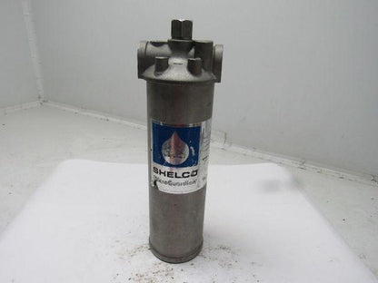 Shelco Filtration 10" Stainless Steel Filter housing Unit 250 PSI Max.