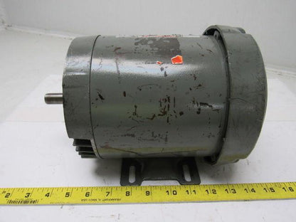 US Motors F007A 1/2HP Electric Motor 208-230/460V 3PH 56C Frame 3495RPM