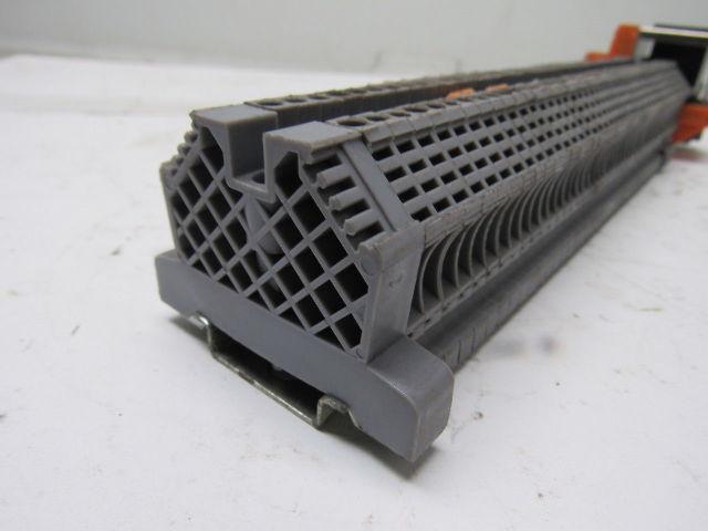 Morsettitalia EURO-2.5 Gray Terminal Block Din Rail 2.5Mm 800V 24Amp Lot of 40