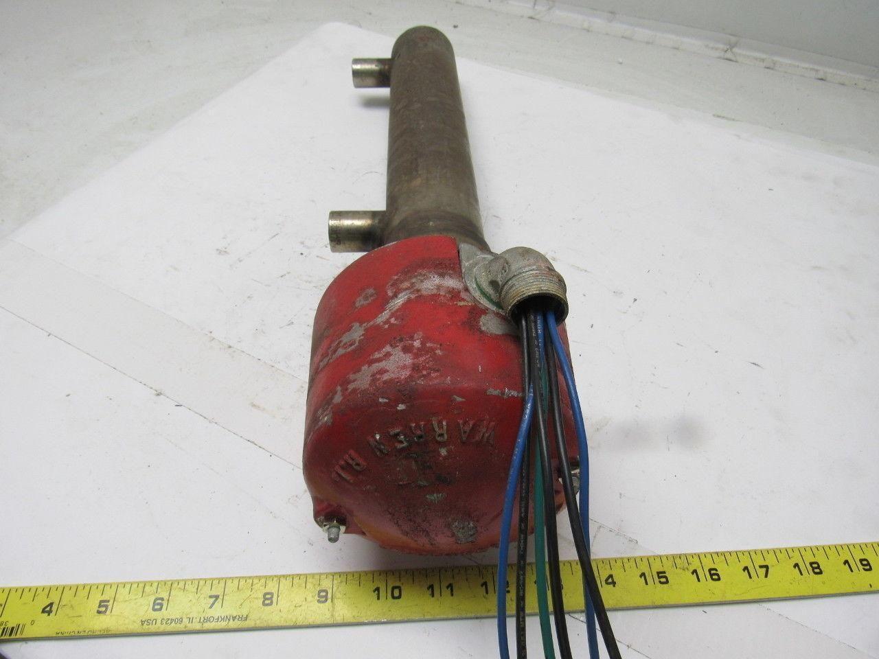 Cromalox 2-PS-2-4-1-111C*3 Screw Plug Immersion Heater 480V 3PH 2000W 2"NPT X12"