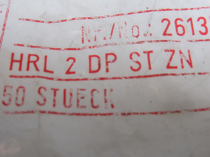 HYDAC HRL 2 DP ST ZN DIN 3015 Clamp Top Plate 177 Pc. Lot New