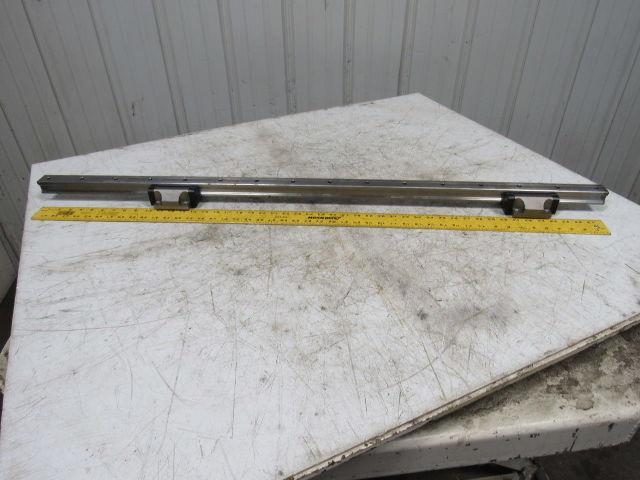 Star 1651-312-10 48-3/4" (1238.25mm) Long Linear Rail W/2 Bearing Blocks NEW