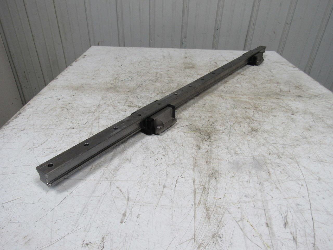 Star 1651-312-10 48-3/4" (1238.25mm) Long Linear Rail W/2 Bearing Blocks NEW