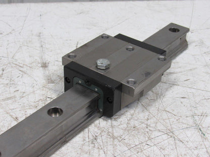 Star 1651-312-10 48-3/4" (1238.25mm) Long Linear Rail W/2 Bearing Blocks NEW