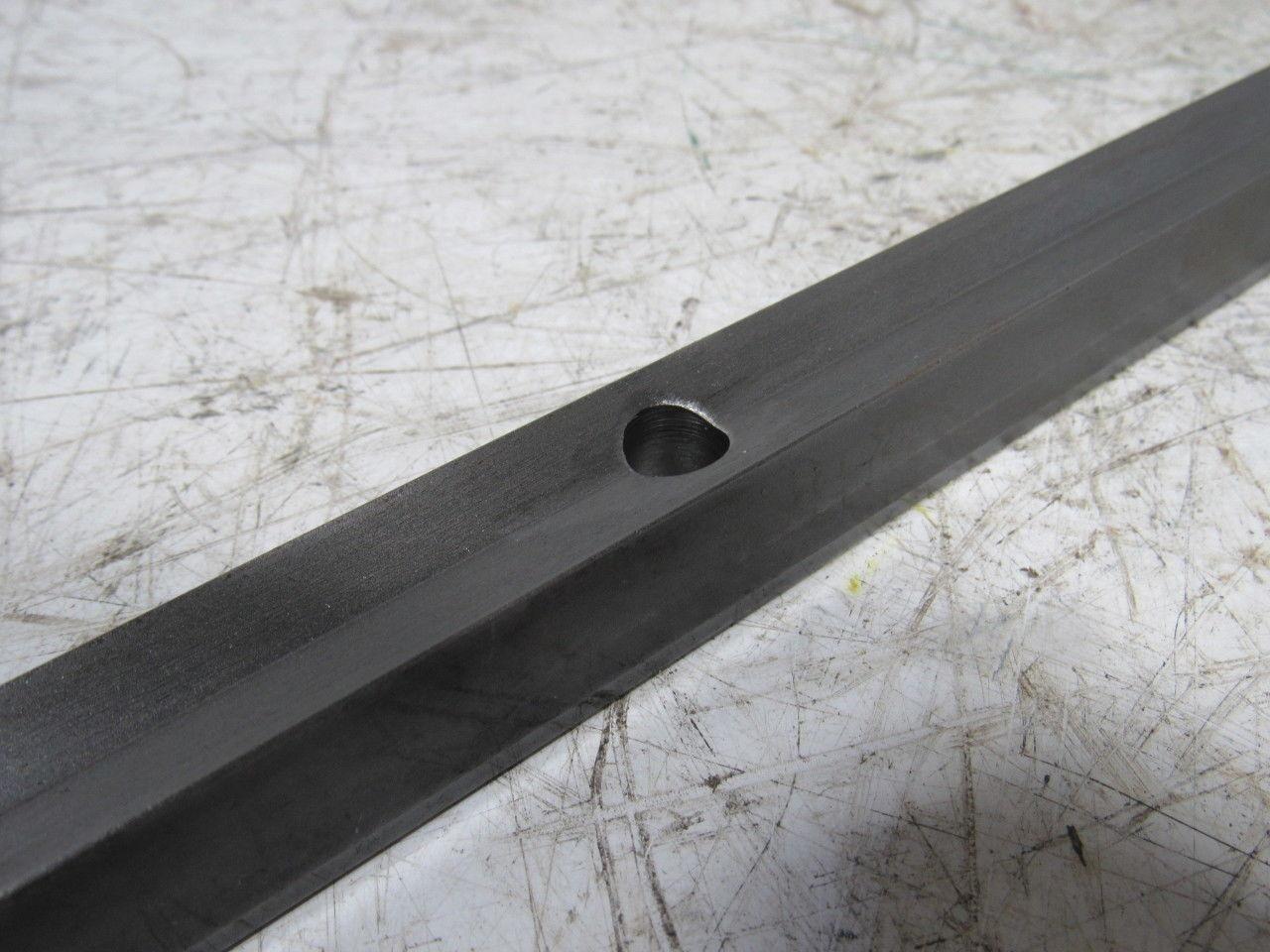 Thomson LSR-24-PD 48" L Linear Shaft Support Rail  Pre-Drilled Steel 1-1/2" D