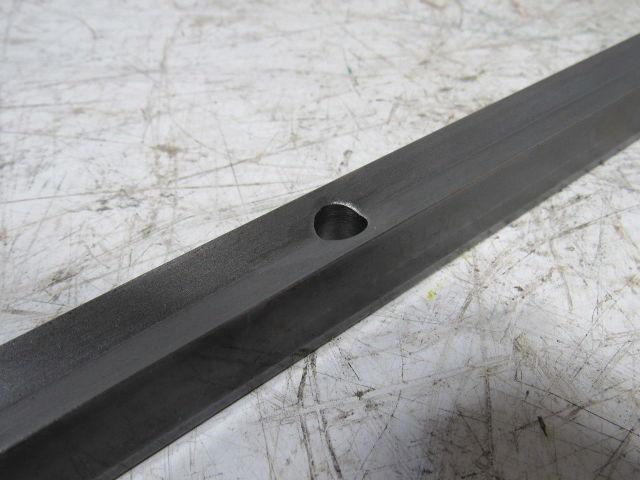 Thomson LSR-24-PD 48" L Linear Shaft Support Rail  Pre-Drilled Steel 1-1/2" D