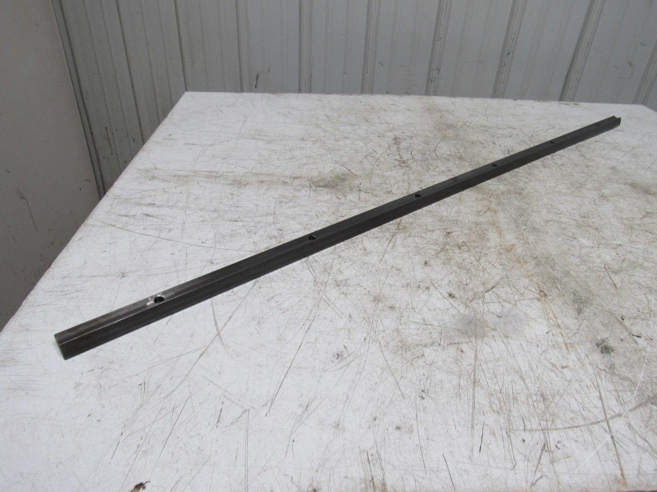 Thomson LSR-24-PD 48" L Linear Shaft Support Rail  Pre-Drilled Steel 1-1/2" D