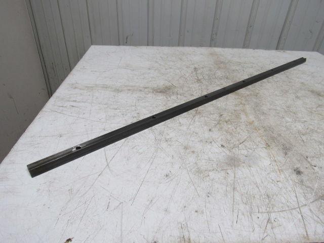 Thomson LSR-24-PD 48" L Linear Shaft Support Rail  Pre-Drilled Steel 1-1/2" D