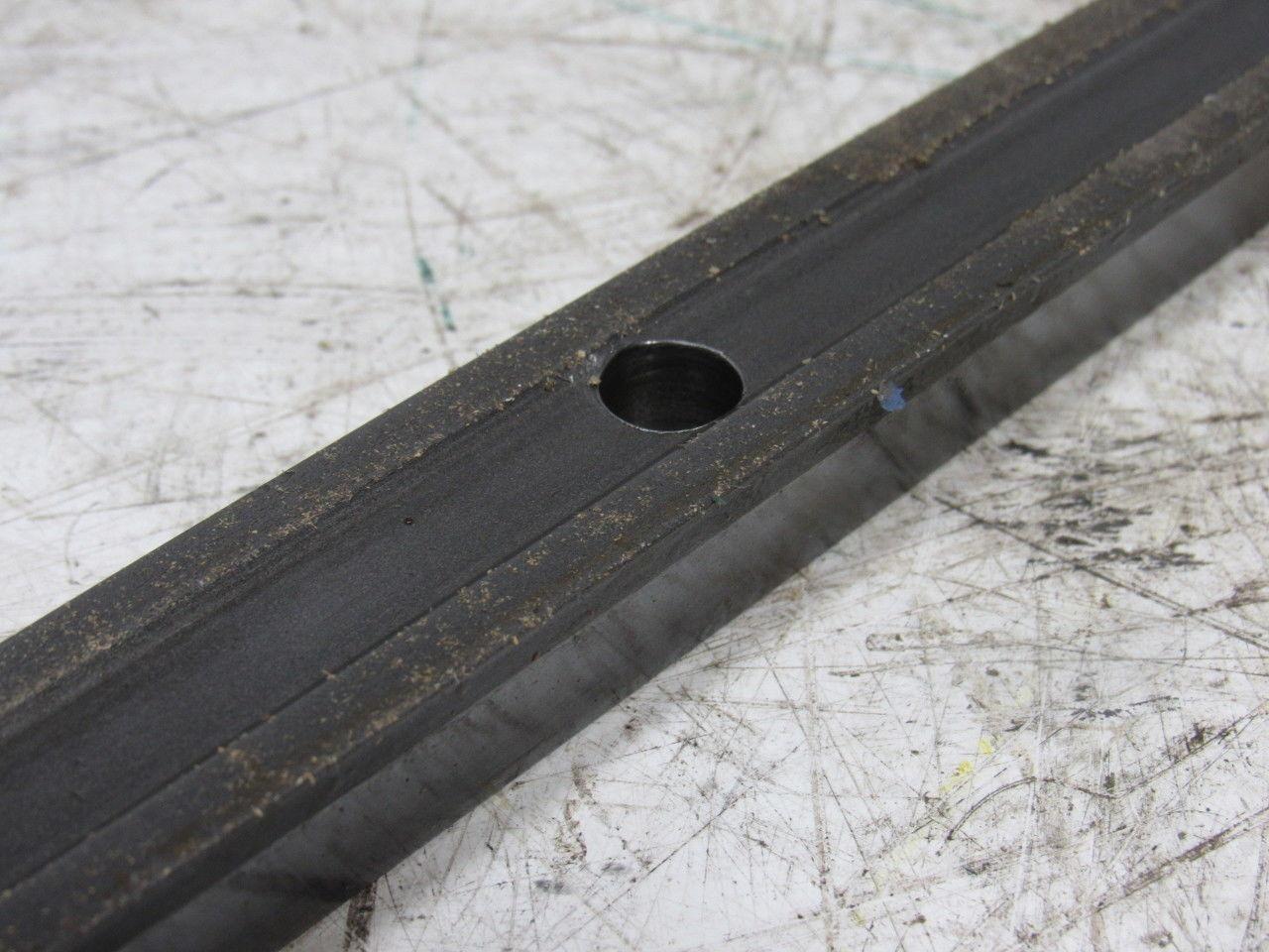 Thomson LSR-24-PD 48" L Linear Shaft Support Rail  Pre-Drilled Steel 1-1/2" D