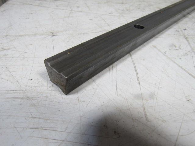 Thomson LSR-24-PD 48" L Linear Shaft Support Rail  Pre-Drilled Steel 1-1/2" D