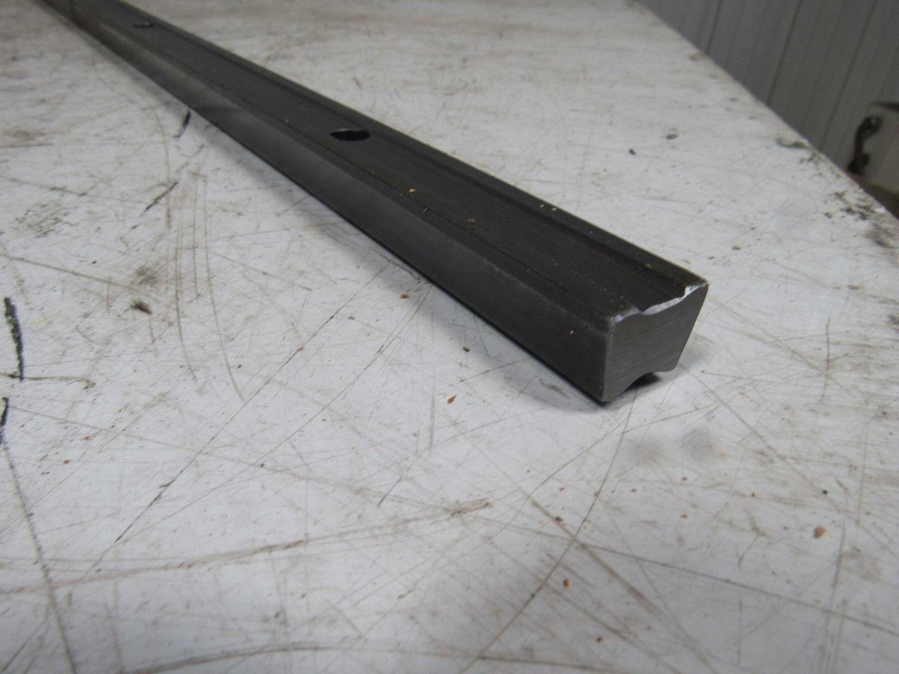 Thomson LSR-24-PD 48" L Linear Shaft Support Rail  Pre-Drilled Steel 1-1/2" D