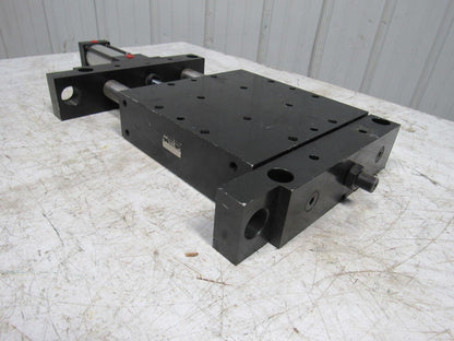 PHD BS101X4D206 Pneumatic Linear Slide 10"x10"x2-3/4" 4" Stroke 150 PSI Max.