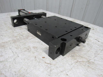 PHD BS101X4D206 Pneumatic Linear Slide 10"x10"x2-3/4" 4" Stroke 150 PSI Max.