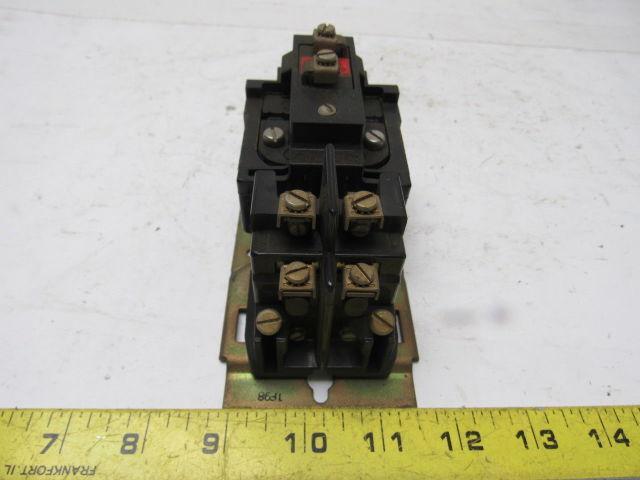 A-B Allen Bradley 700-BR200A1 Series A 2 Pole Control Relay 120V coil