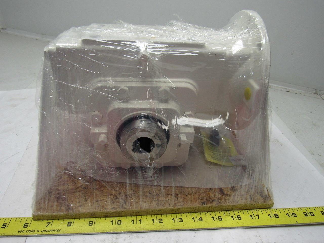 Winsmith E24MDSM51160FT Worm Gear Speed Reducer Hollow Output Shaft 50:1 Ratio