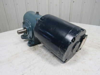 MORSE / LEESON 20GCT / C6T17NC2A 20:1 / 1/2HP Gearmotor 50/60Hz 3PH Cont. .99HP