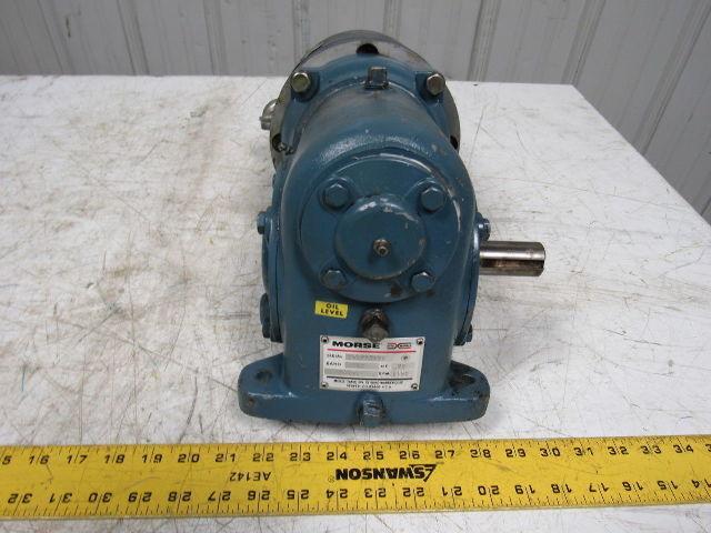 MORSE / LEESON 20GCT / C6T17NC2A 20:1 / 1/2HP Gearmotor 50/60Hz 3PH Cont. .99HP