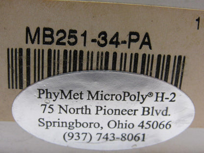 MB NYLA-K MB251-34-PA Precision Mounted Ball Bearing Insert 1-1/4" ID
