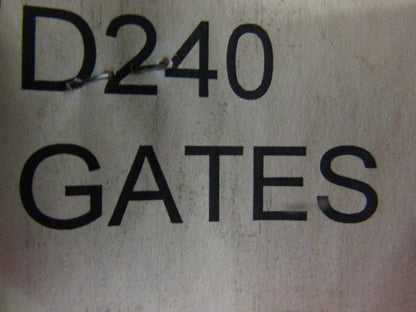 Gates D240 High Power II V-Belt Rib Top