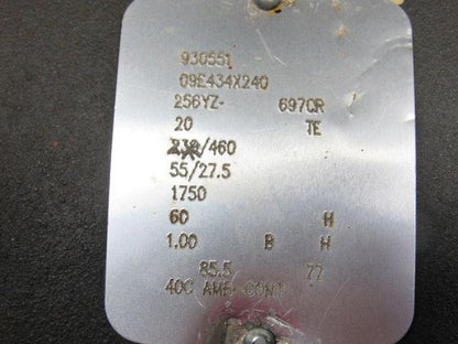 Baldor 20HP 460V 1750RPM Oil Filled Electric Motor 256YZ