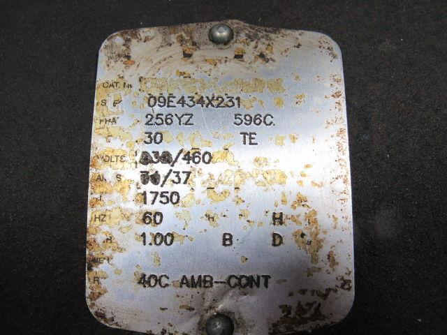 Baldor 30HP 3PH 460V 1750RPM Oil Filled Electric Motor 256YZ