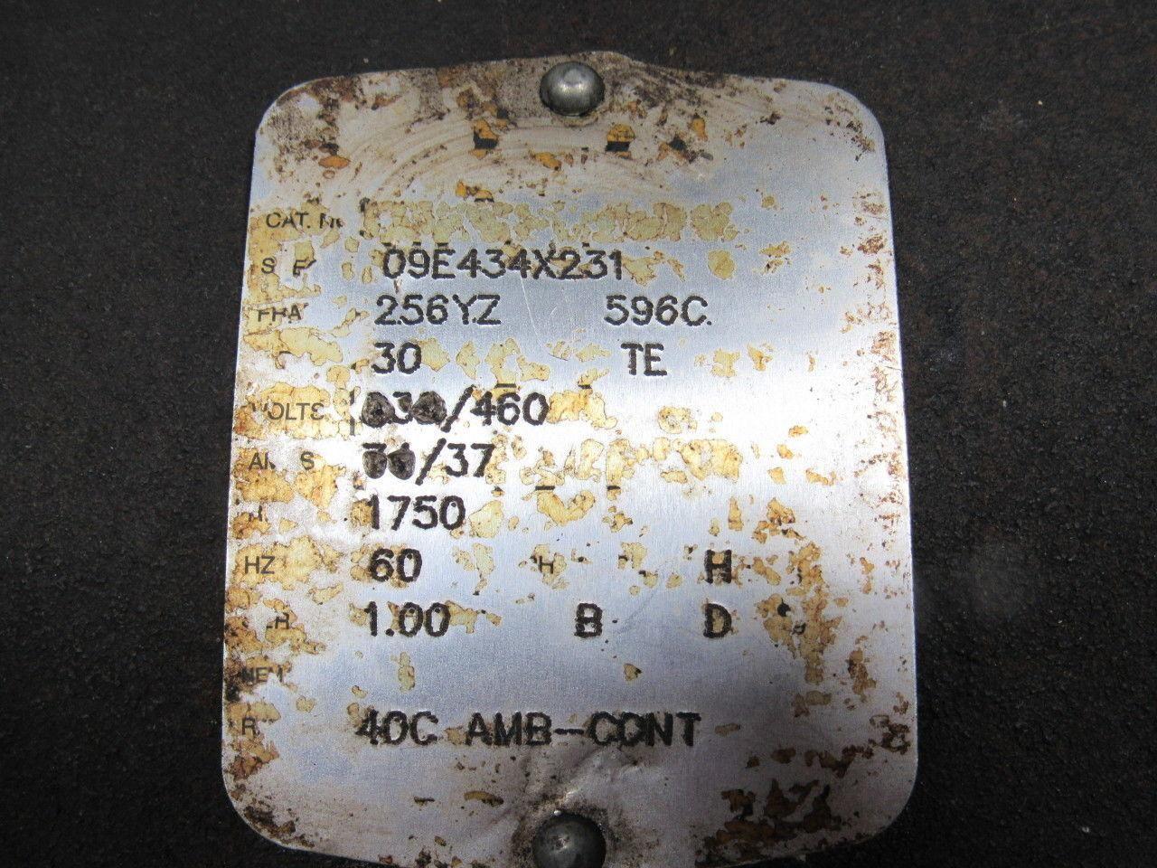 Baldor 30HP 3PH 460V 1750RPM Oil Filled Electric Motor 256YZ