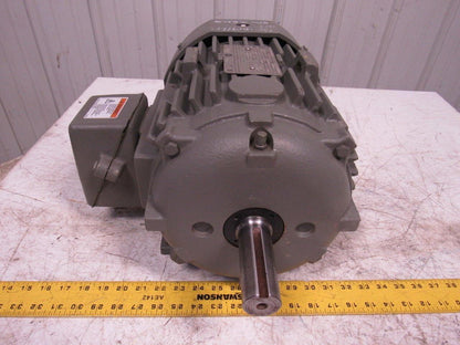 General Electric DBL Shaft 7.5 Hp Electric Motor 230/460V 213TZ Frame 1750RPM