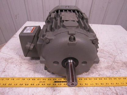 General Electric DBL Shaft 7.5 Hp Electric Motor 230/460V 213TZ Frame 1750RPM